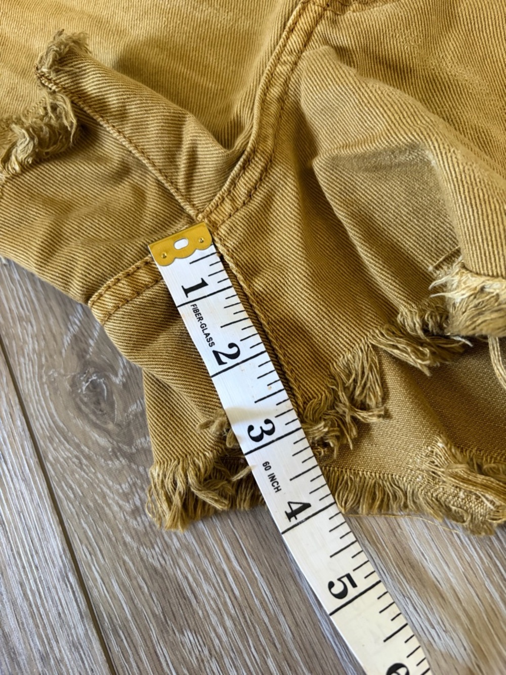 Free People Distressed Denim Shorts - Picture 8 of 9